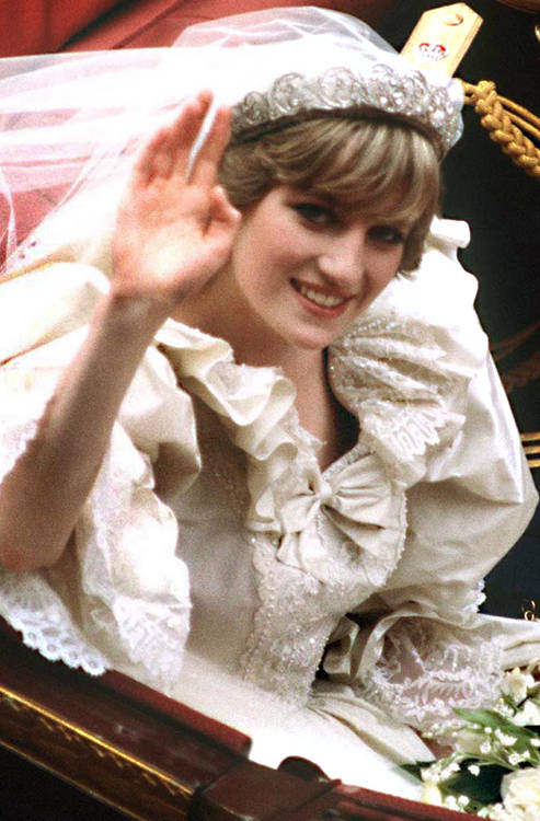 princess diana and charles wedding. The wedding of Lady Diana and